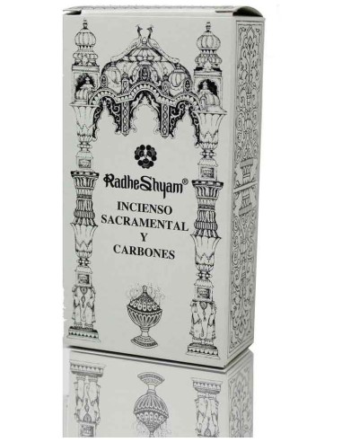 Radhe Shyam Incienso Sacramental Y Carbones 100G