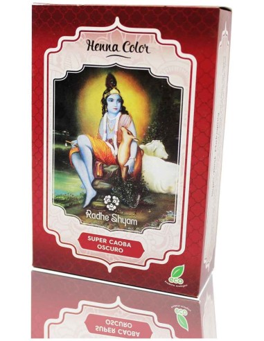 Radhe Shyam Henna Supercaoba Oscuro Polvo