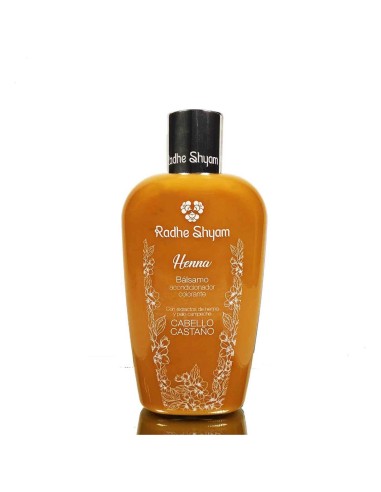 Radhe Shyam Balsamo Acondicionador Color Castaño 250Ml