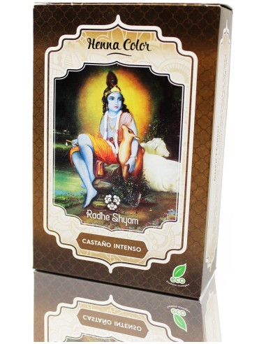 Henna Castaño Intenso Polvo Radhe 100 Gr