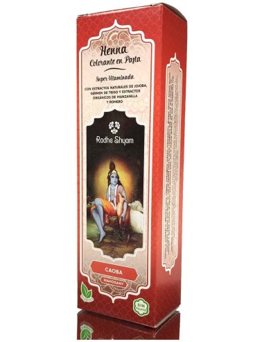 Henna Pasta Caoba Radhe 200 Ml