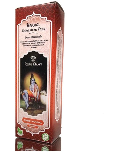 Henna Pasta Cobre Natural Radhe 200 Ml