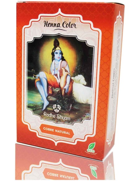 Radhe Shyam Henna Tinte Natur Cobre Polvo 100Gr