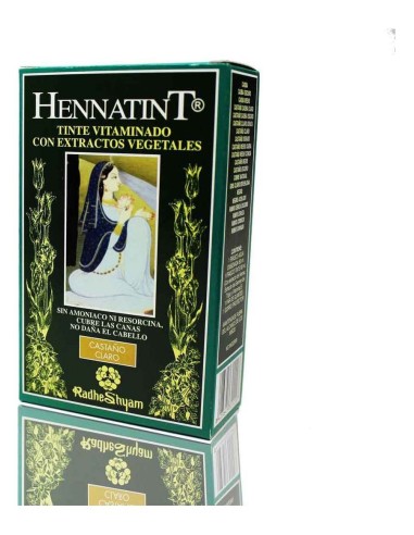 Radhe Shyam Hennatint Castaño Claro 60Ml