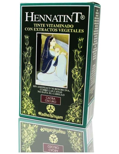 Radhe Shyam Hennatint Caoba Oscuro 60Ml