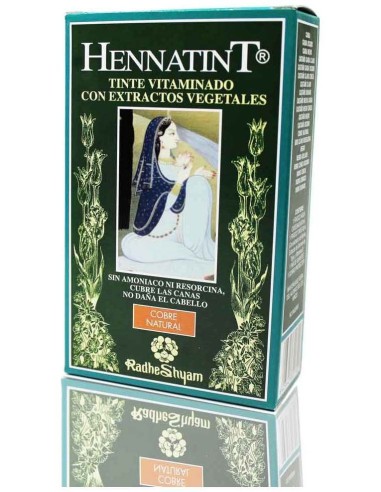 Hennatint Cobre Natural Radhe 120 Ml