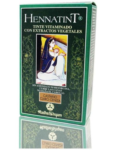 Radhe Shyam Hennatint Castaño Claro Ceniza 60Ml