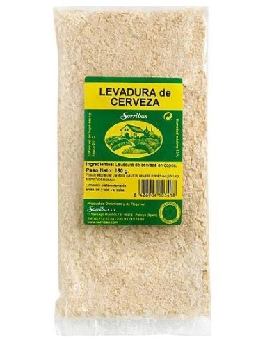 Sorribas Levadura Cerveza Copos 150G