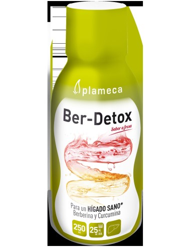 Plameca Ber-Detox Sabor Fresa 250Ml