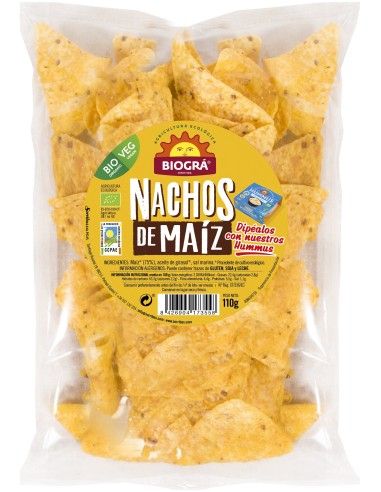 Nachos Bio De Maiz Biogra 110 G