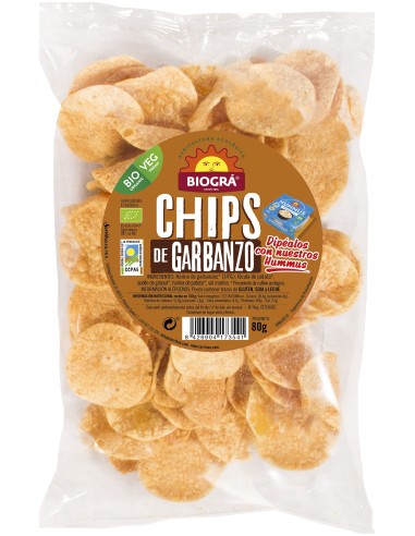 Biogra Chips Garbanzos Bio 80G