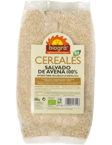 Biogra Salvado De Avena Bio 500G