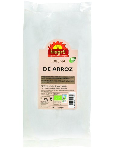 Biogra Harina Arroz Bio 500G