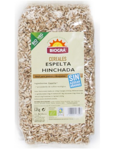 Espelta Hinchada S/Azucar Y S/Miel 125 G Bio