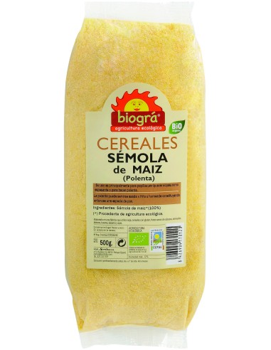 Semola De Maiz (Polenta) 500 G Biogra Bio