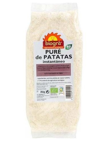 Pure De Patatas Instantaneo 250 G Biogra Bio