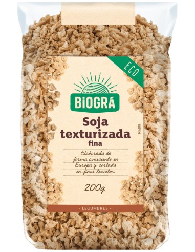 Soja Texturizada Fina 200 G Biogra Bio