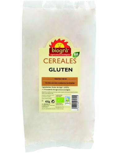 Gluten En Polvo 400 G Bio (Para Seitan O Pan)