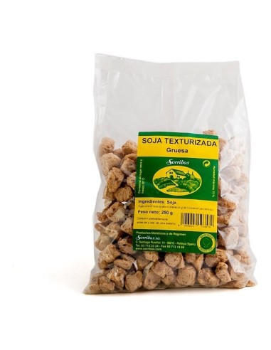 Soja Texturizada Gruesa Bolsa 250 G