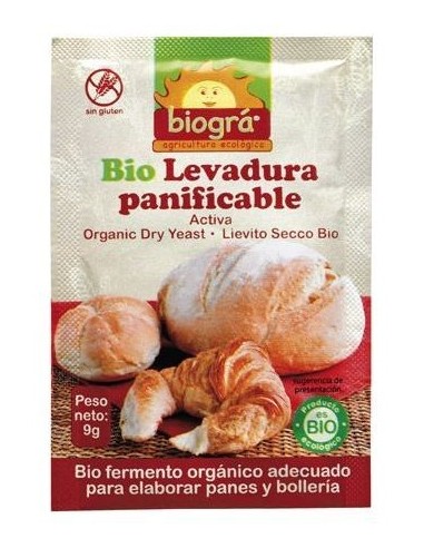 Levadura Pan En Polvo - Panificacion Biogra Bio (S