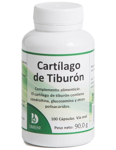 Cartilago De Tiburon 100 Caps