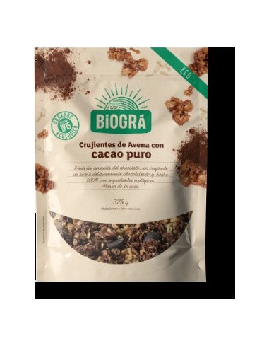 Crujiente De Avena Con Cacao Puro 325 G