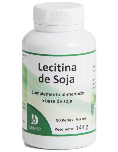 Dimefar Lecitina Soja Perlas 1200Mg 80 Perlas