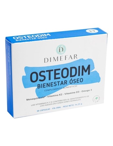 Dimefar Osteodim Bienestar Óseo 30Caps