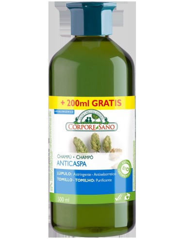 Champu Anticaspa Formato Ahorro 300+200 Ml