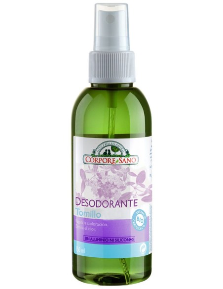 Corpore Sano Desodorante Spray Tomillo Bio 150Ml
