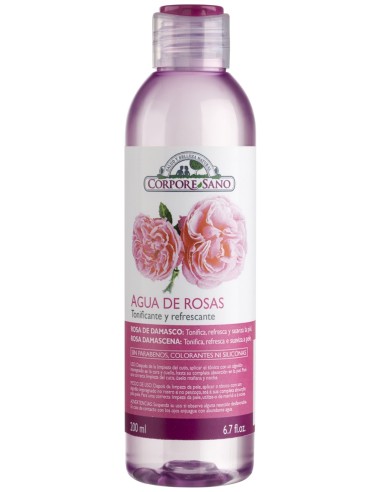 Corpore Sano Agua Rosas Sin Alcohol Damascena 200Ml