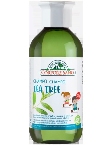 Corpore Sano Tea Tree Champú Escolar 300Ml