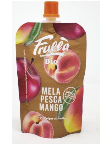 Frulla Pure Manzana, Melocoton Y Mango Bio 100G