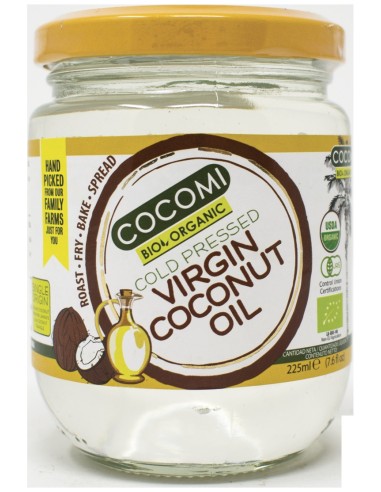 Aceite Coco Virgen Bio 225 Ml