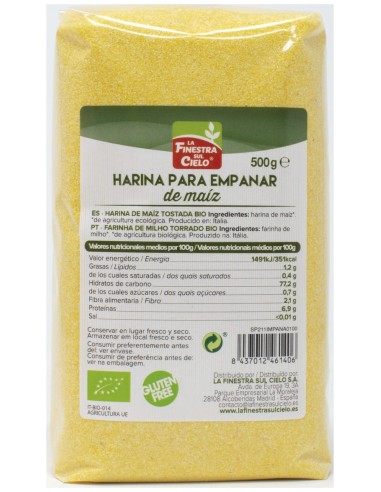 Pan Rallado Maiz Bio 500 G