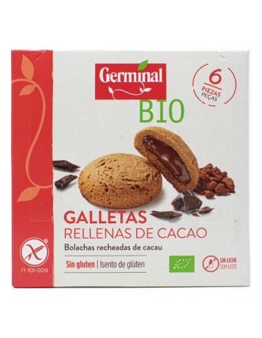 Galletas S/Gluten Relle Crema Cacao Bio 200 G