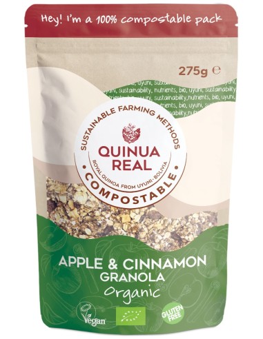 Quinua Real Granola Quinoa_ Manzana Y Canela Bio 250G