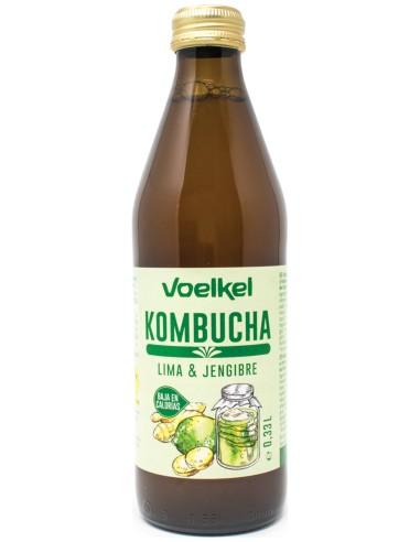 Voelkel Kombucha Lima Y Jengibre Bio 6X330Ml