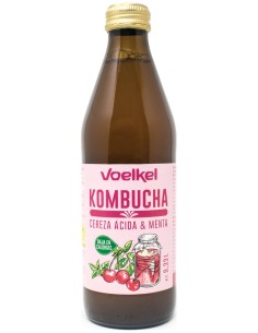 Voelkel Kombucha Cereza Y Menta Bio 6X330Ml