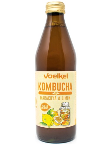 Kombucha Maracuya Y Limon Bio 330 Ml