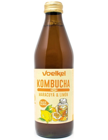 Kombucha Maracuya Y Limon Bio 330 Ml