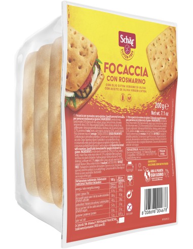 Focaccia Al Rosmarino 200 G