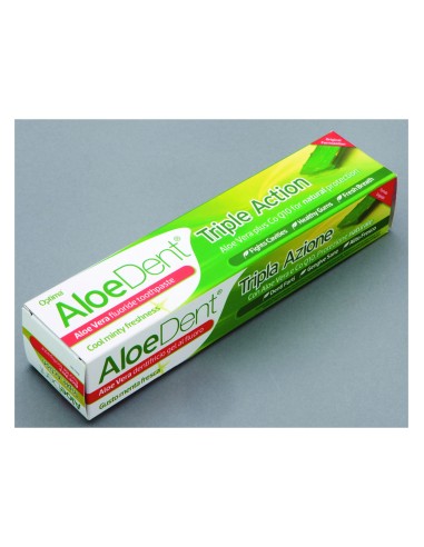 Dentifrico Aloe Vera Con Fluor 100 Ml