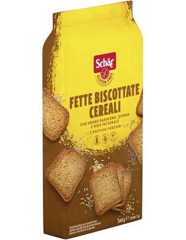 Schar Biscotes Sin Gluten Cereales 260G