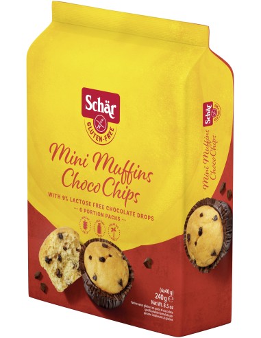 Mini Muffins Choco Chips ( 6X40 G)