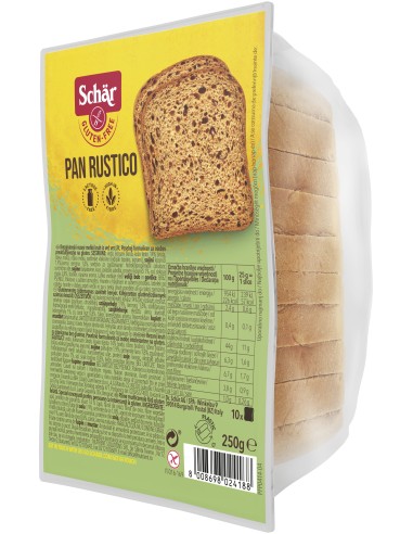 Schar Pan Rustico Sin Gluten 250G