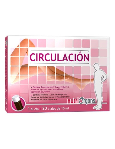 Tongil Nutriorgans Circulación 20 Viales