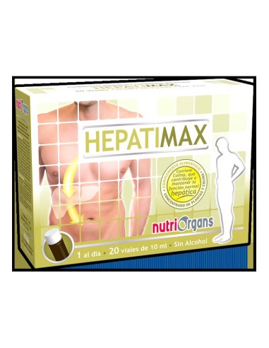 Nutriorgans Hepatimax 20 Viales X 10 Ml