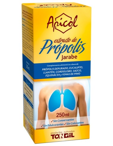 Apicol Jarabe Extracto Propolis 250 Ml