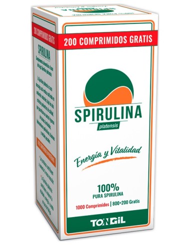 Tongil Alga Base Spirulina  800 Comprimidos